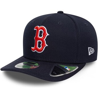 Mützen gebogen marineblau snapback 9SEVENTY Stretch Snap Player Replica der Boston Red Sox MLB von New Era