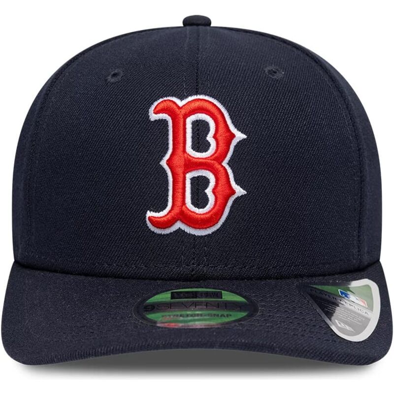 casquette-courbee-bleue-marine-snapback-9seventy-stretch-snap-player-replica-boston-red-sox-mlb-new-era