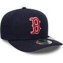cappello-curvo-blu-marino-snapback-9seventy-stretch-snap-player-replica-dei-boston-red-sox-mlb-di-new-era