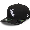 mutzen-gebogen-schwarz-snapback-9seventy-stretch-snap-player-replica-der-chicago-white-sox-mlb-von-new-era