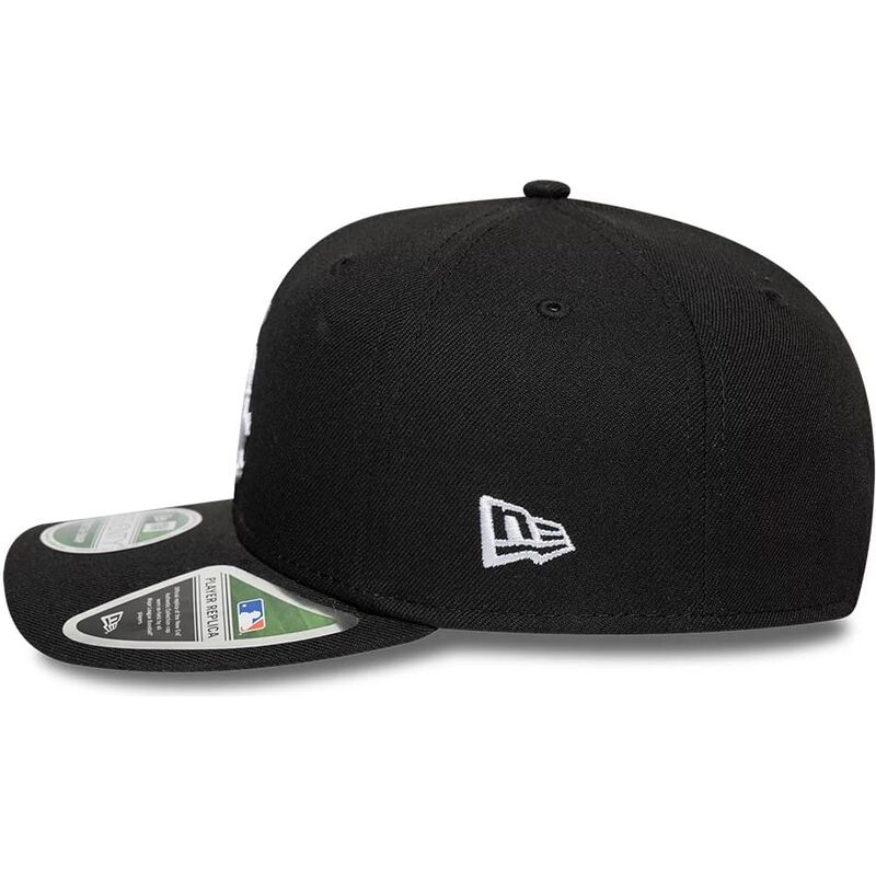 casquette-courbee-noire-snapback-9seventy-stretch-snap-player-replica-chicago-white-sox-mlb-new-era
