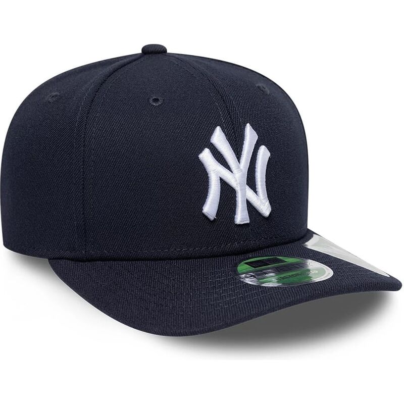cappello-curvo-blu-marino-snapback-9seventy-stretch-snap-player-replica-dei-new-york-yankees-mlb-di-new-era