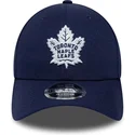casquette-courbee-bleue-marine-snapback-9forty-m-crown-team-toronto-maple-leafs-nhl-new-era