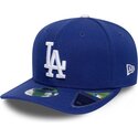 casquette-courbee-bleue-snapback-9seventy-stretch-snap-player-replica-los-angeles-dodgers-mlb-new-era