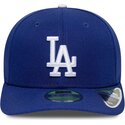 mutzen-gebogen-blau-snapback-9seventy-stretch-snap-player-replica-der-los-angeles-dodgers-mlb-von-new-era