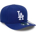 mutzen-gebogen-blau-snapback-9seventy-stretch-snap-player-replica-der-los-angeles-dodgers-mlb-von-new-era
