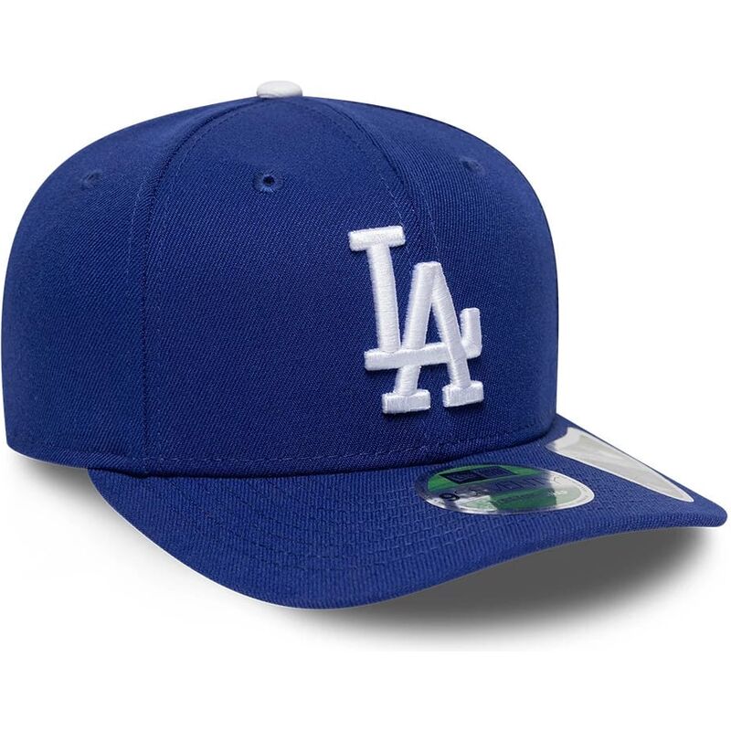 casquette-courbee-bleue-snapback-9seventy-stretch-snap-player-replica-los-angeles-dodgers-mlb-new-era