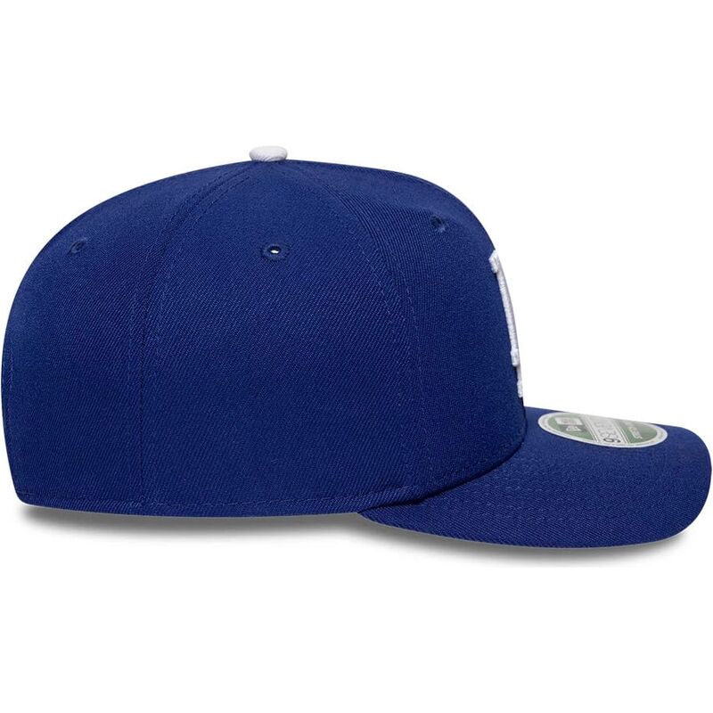cappello-curvo-blu-snapback-9seventy-stretch-snap-player-replica-dei-los-angeles-dodgers-mlb-di-new-era