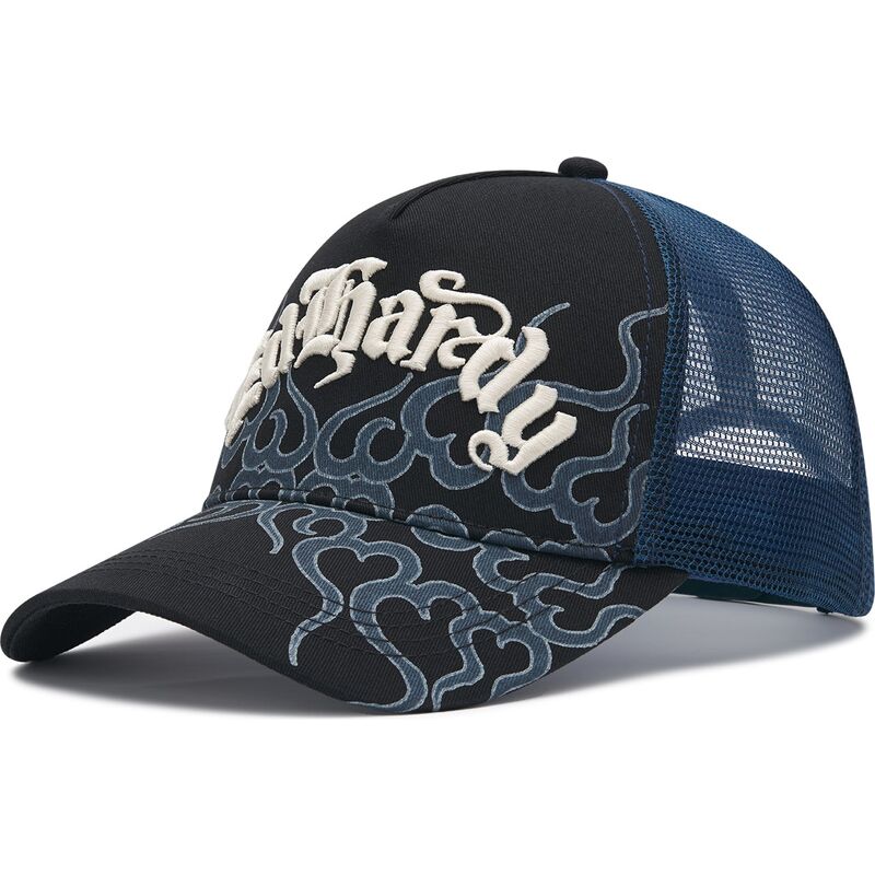 casquette-trucker-noire-flaming-ed-hardy casquette-trucker-noire-flaming-ed-hardy