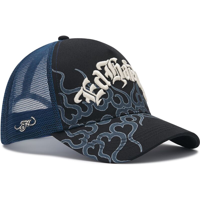 mutzen-gebogen-schwarz-snapback-flaming-von-ed-hardy mutzen-gebogen-schwarz-snapback-flaming-von-ed-hardy