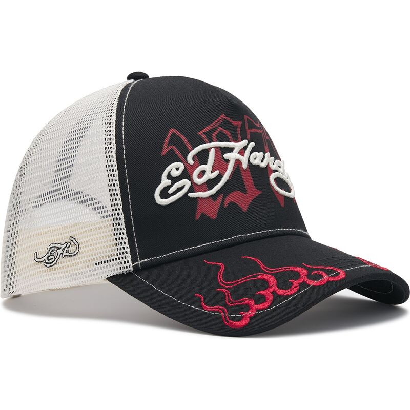 mutzen-gebogen-schwarz-snapback-1971-von-ed-hardy