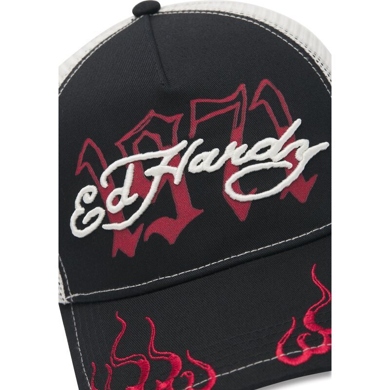 mutzen-gebogen-schwarz-snapback-1971-von-ed-hardy