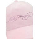 casquette-trucker-rose-et-blanche-diamante-velour-ed-hardy