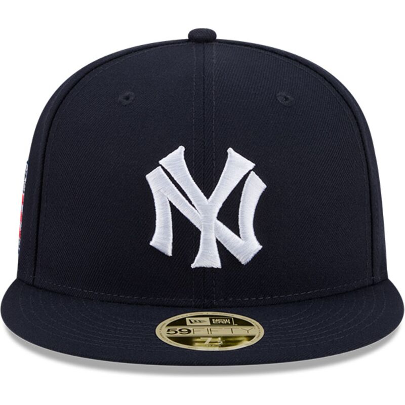 mutzen-flach-marineblau-angepasst-59fifty-hall-of-fame-der-new-york-yankees-mlb-von-new-era