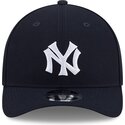 cappello-curvo-blu-marino-snapback-9forty-m-crown-hall-of-fame-dei-new-york-yankees-mlb-di-new-era