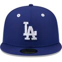 mutzen-flach-blau-angepasst-59fifty-all-star-game-workout-der-los-angeles-dodgers-mlb-von-new-era