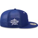 cappello-piatto-blu-aderente-59fifty-all-star-game-workout-dei-los-angeles-dodgers-mlb-di-new-era