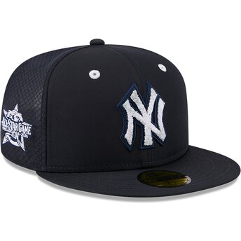 Casquette trucker plate bleue marine ajustée 59FIFTY All Star Game Workout New York Yankees MLB New Era