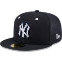 cappello-piatto-blu-marino-aderente-59fifty-all-star-game-workout-dei-new-york-yankees-mlb-di-new-era