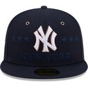 cappello-piatto-blu-marino-aderente-59fifty-all-star-game-dei-new-york-yankees-mlb-di-new-era