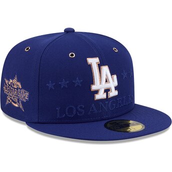 Cappello piatto blu aderente 59FIFTY All Star Game dei Los Angeles Dodgers MLB di New Era