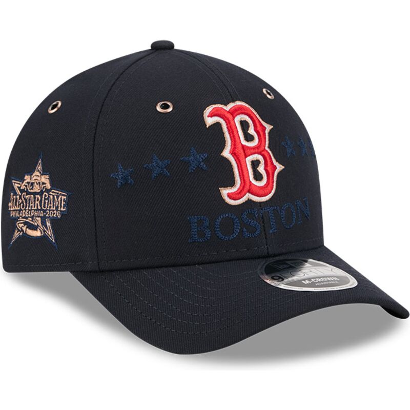 cappello-curvo-blu-marino-snapback-9forty-m-crown-all-star-game-dei-boston-red-sox-mlb-di-new-era