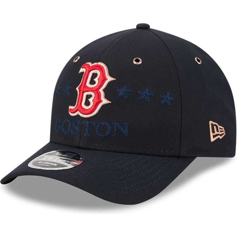 casquette-courbee-bleue-marine-snapback-9forty-m-crown-all-star-game-boston-red-sox-mlb-new-era