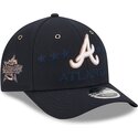 cappello-curvo-blu-marino-snapback-9forty-m-crown-all-star-game-dei-atlanta-braves-mlb-di-new-era