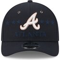 cappello-curvo-blu-marino-snapback-9forty-m-crown-all-star-game-dei-atlanta-braves-mlb-di-new-era