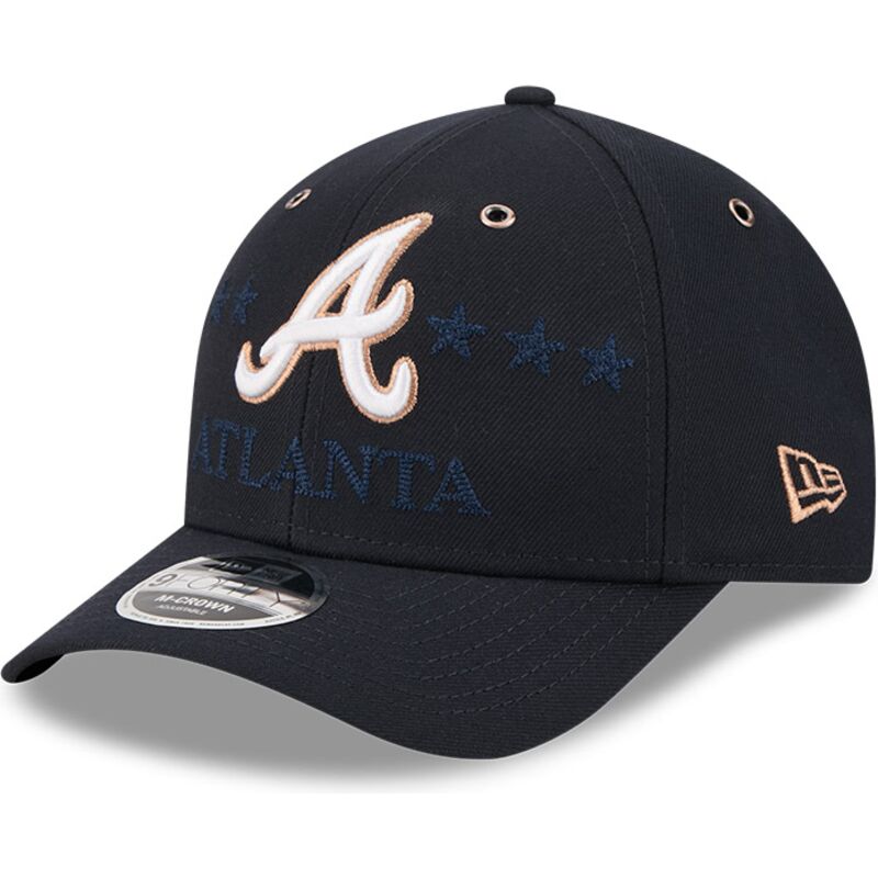cappello-curvo-blu-marino-snapback-9forty-m-crown-all-star-game-dei-atlanta-braves-mlb-di-new-era