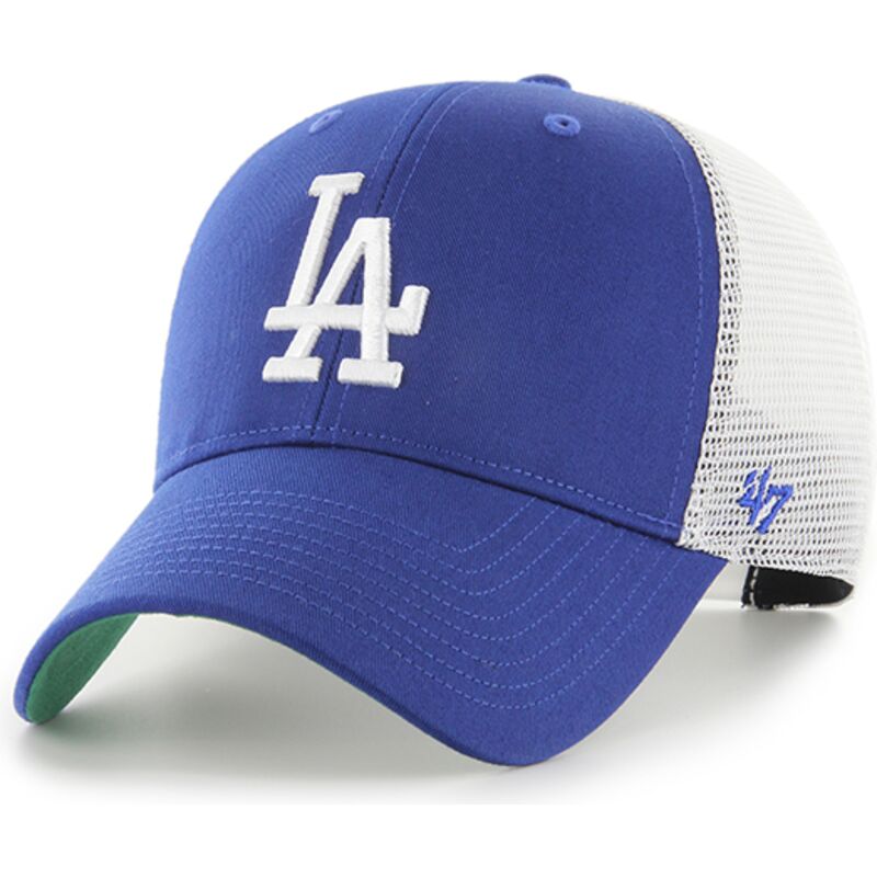 cappello-curvo-blu-snapback-per-bambino-mvp-branson-dei-los-angeles-dodgers-mlb-di-47-brand