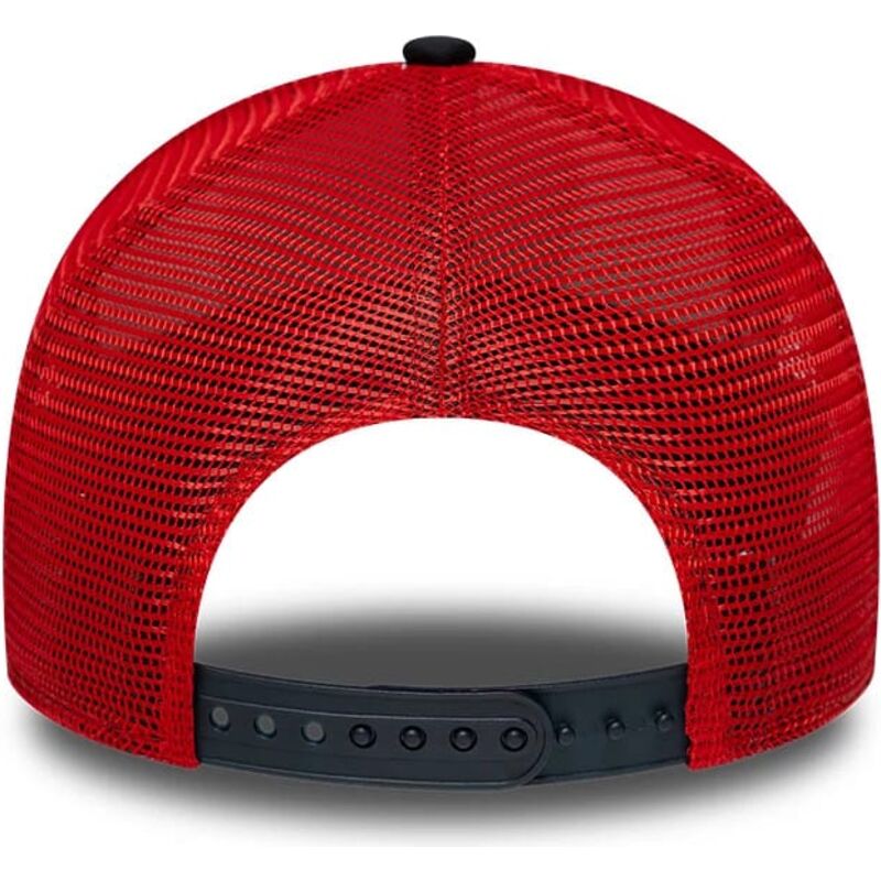 cappello-curvo-multicolore-snapback-per-bambino-a-frame-patch-dei-superman-dc-comics-di-new-era