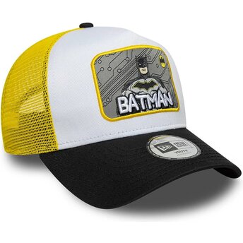 Casquette trucker multicolore pour enfant A Frame Patch Batman DC Comics New Era