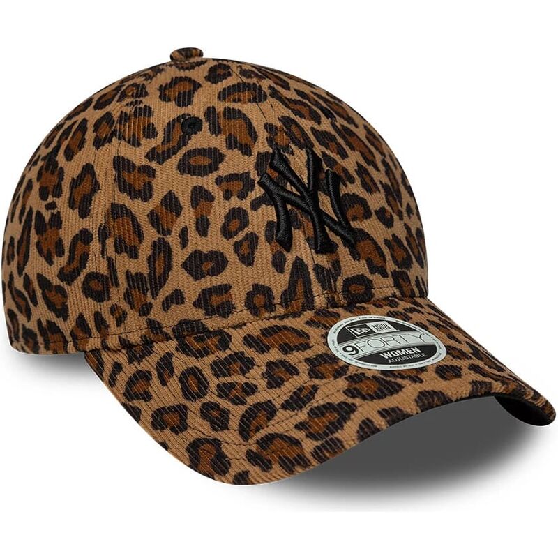 cappello-curvo-leopardato-cinghia-regolabile-9forty-leopard-cord-dei-new-york-yankees-mlb-di-new-era cappello-curvo-leopardato-cinghia-regolabile-9forty-leopard-cord-dei-new-york-yankees-mlb-di-new-era