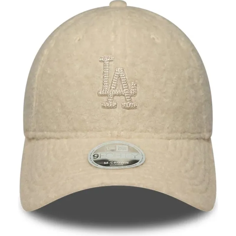 cappello-curvo-beige-snapback-9forty-m-crown-winter-borg-dei-los-angeles-dodgers-mlb-di-new-era cappello-curvo-beige-snapback-9forty-m-crown-winter-borg-dei-los-angeles-dodgers-mlb-di-new-era