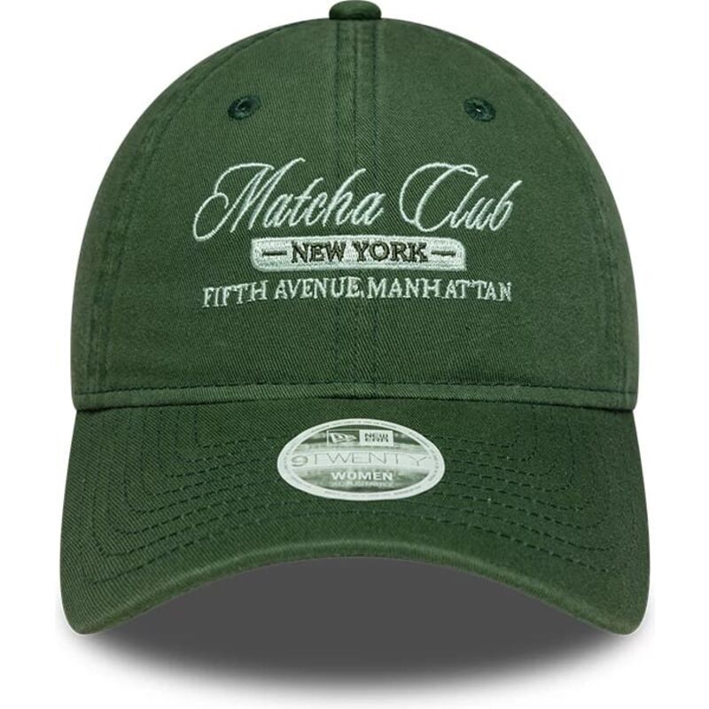 cappello-curvo-verde-cinghia-regolabile-9twenty-matcha-club-di-new-era cappello-curvo-verde-cinghia-regolabile-9twenty-matcha-club-di-new-era