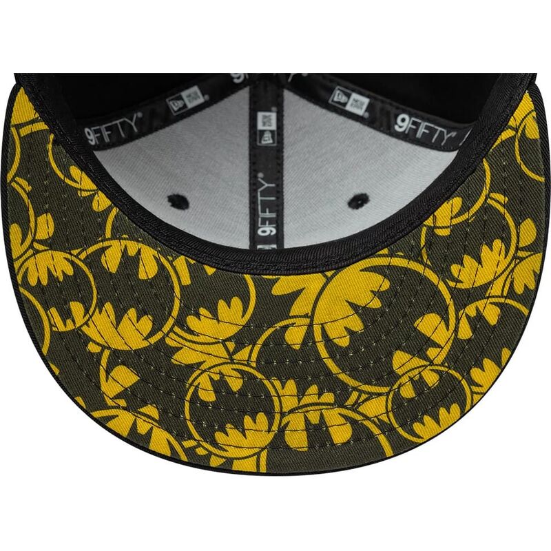 cappello-piatto-grigio-snapback-per-bambino-9fifty-piping-dei-batman-dc-comics-di-new-era