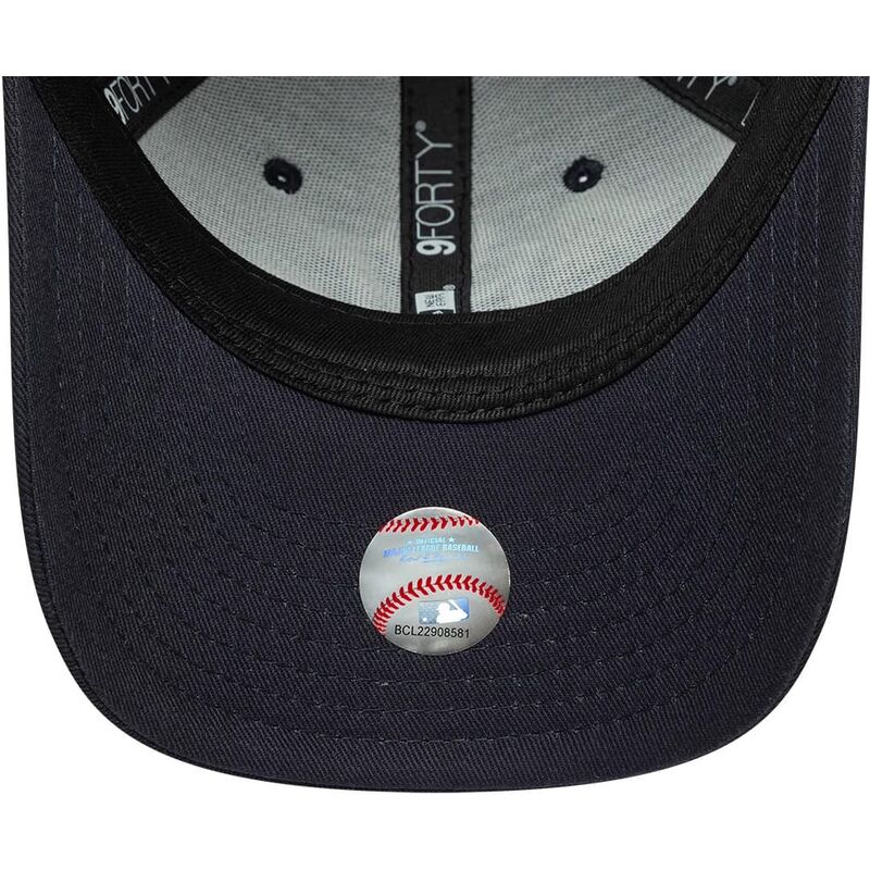 cappello-curvo-blu-marino-cinghia-regolabile-per-bambino-9forty-food-icon-dei-new-york-yankees-mlb-di-new-era