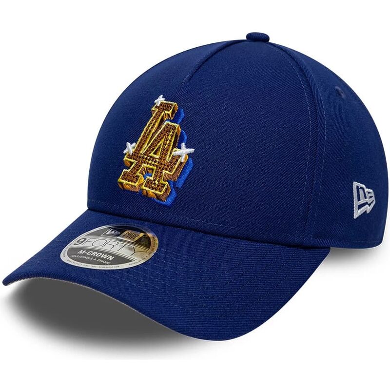 casquette-courbee-bleue-snapback-9forty-m-crown-a-frame-emblem-los-angeles-dodgers-mlb-new-era casquette-courbee-bleue-snapback-9forty-m-crown-a-frame-emblem-los-angeles-dodgers-mlb-new-era