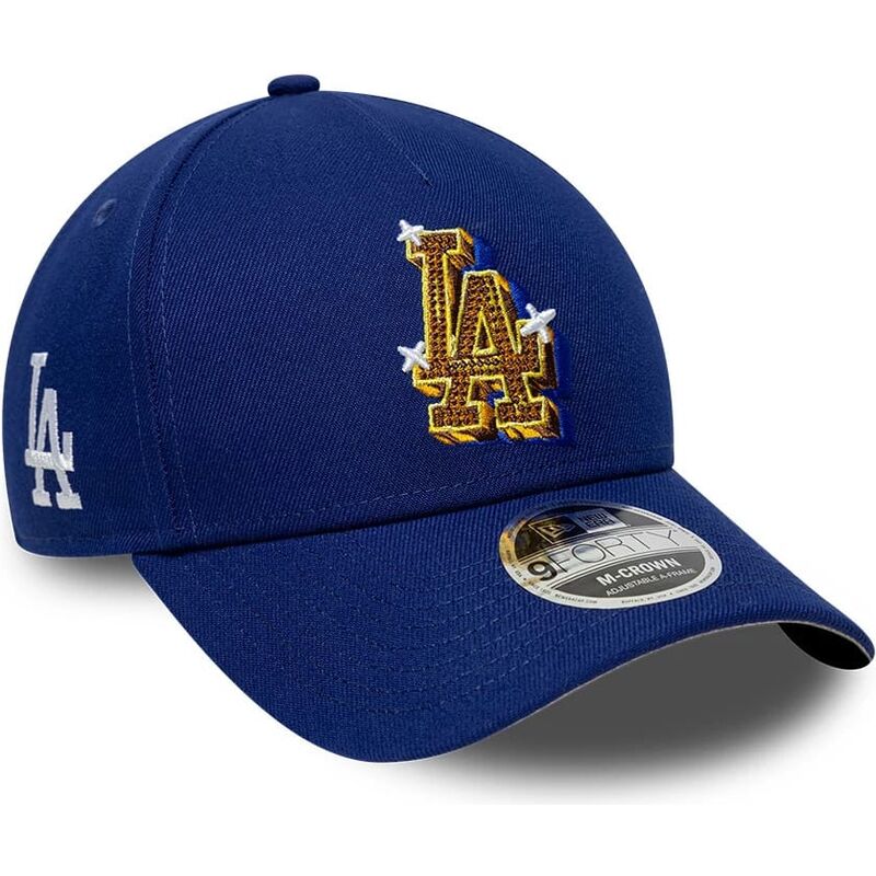 cappello-curvo-blu-snapback-9forty-m-crown-a-frame-emblem-dei-los-angeles-dodgers-mlb-di-new-era cappello-curvo-blu-snapback-9forty-m-crown-a-frame-emblem-dei-los-angeles-dodgers-mlb-di-new-era