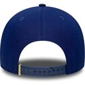 mutzen-gebogen-blau-snapback-9forty-m-crown-a-frame-emblem-der-los-angeles-dodgers-mlb-von-new-era
