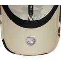 cappello-curvo-marrone-cinghia-regolabile-9twenty-animal-print-dei-new-york-yankees-mlb-di-new-era