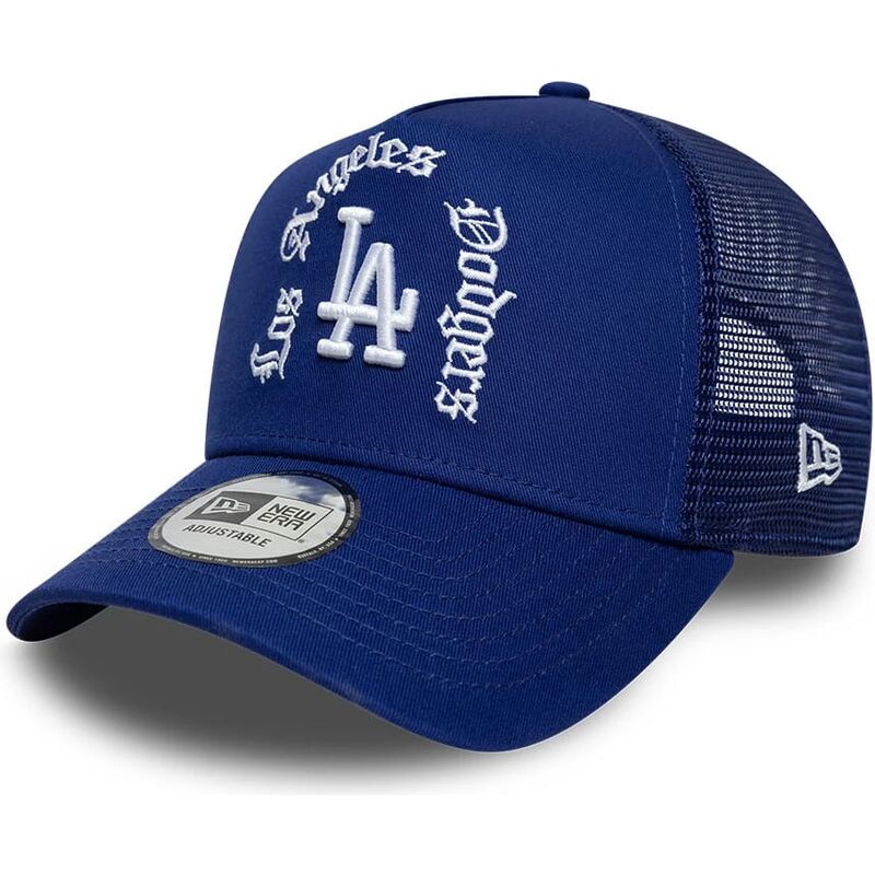mutzen-gebogen-blau-snapback-a-frame-wordmark-der-los-angeles-dodgers-mlb-von-new-era