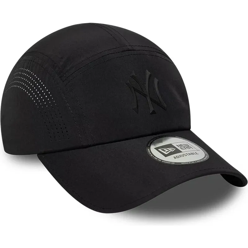 cappello-curvo-nero-snapback-runner-tech-midi-dei-new-york-yankees-mlb-di-new-era cappello-curvo-nero-snapback-runner-tech-midi-dei-new-york-yankees-mlb-di-new-era