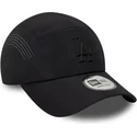 mutzen-gebogen-schwarz-snapback-runner-tech-midi-der-los-angeles-dodgers-mlb-von-new-era