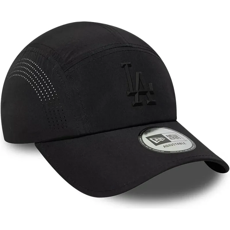 cappello-curvo-nero-snapback-runner-tech-midi-dei-los-angeles-dodgers-mlb-di-new-era cappello-curvo-nero-snapback-runner-tech-midi-dei-los-angeles-dodgers-mlb-di-new-era