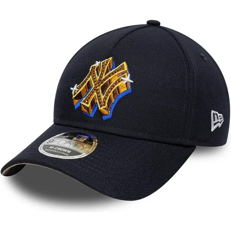 casquette-courbee-bleue-marine-snapback-9forty-m-crown-a-frame-emblem-new-york-yankees-mlb-new-era