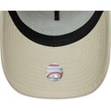 mutzen-gebogen-beige-snapback-e-frame-league-essential-der-new-york-yankees-mlb-von-new-era