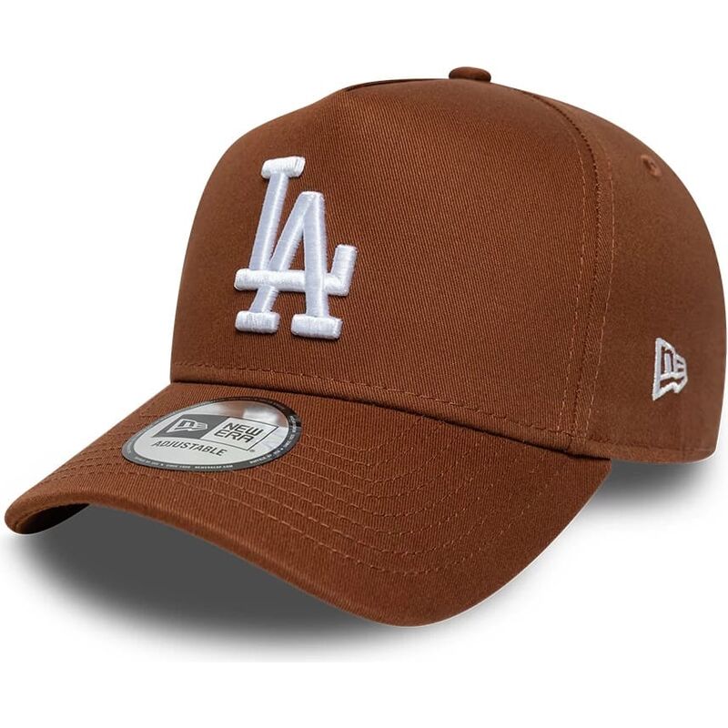 cappello-curvo-marrone-snapback-e-frame-league-essential-dei-los-angeles-dodgers-mlb-di-new-era cappello-curvo-marrone-snapback-e-frame-league-essential-dei-los-angeles-dodgers-mlb-di-new-era