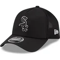 cappello-curvo-nero-snapback-9forty-apex-batting-practice-dei-chicago-white-sox-mlb-di-new-era